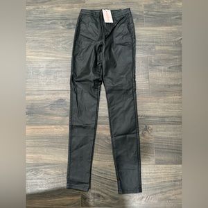 Missguided tall vice coated skinny pants